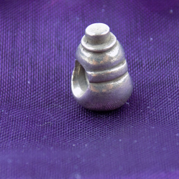 925 sterling silver retired Pandora snowman charm - Picture 4 of 6